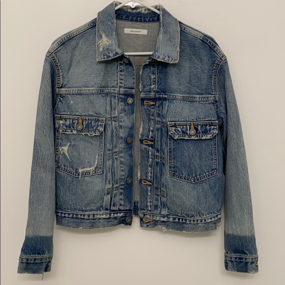 Moussy Vintage Denim Trucker Jacket